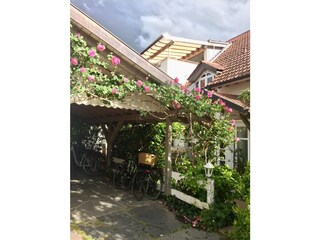 Carport für Fahrräder