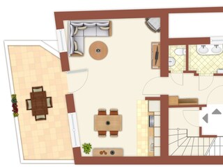 Ferienwohnung Warnemünde Grundriss 19