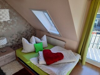 Schlafcouch für 1-2 Personen (Boxspringfederung)