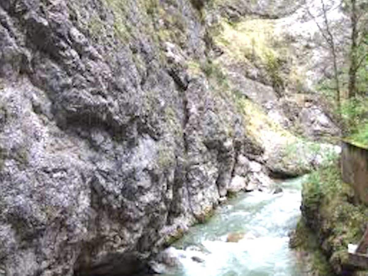 Weithin bekannt, die " Kundler Klamm "