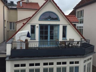 Ferienwohnung Warnemünde Außenaufnahme 2