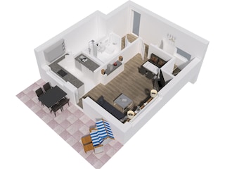 Vakantieappartement Braderup (Sylt) Grondplan 22