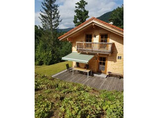 Terrasse in die Sonne