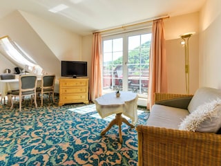 Wohn- Esszimmer Fewo Flair Hotel Vier Jahreszeiten