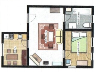 Vakantiehuis Saint Pol de Léon Grondplan 24