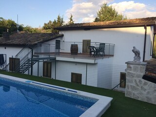 Ferienhaus Caparrone Außenaufnahme 7