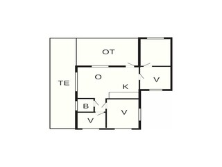 Maison de vacances Hasle Plan d'étage 22