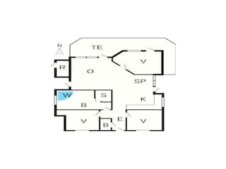 Maison de vacances Thorsminde Plan d'étage 31