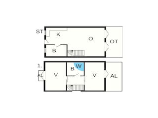 Ferienhaus Blåvand Grundriss 21