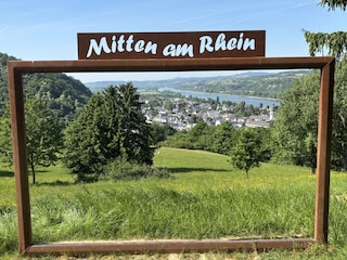 Ausblick Fichtelhütte auf Bad Breisig