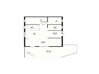 Ferienhaus Vaeggerløse Grundriss 15