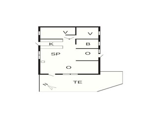 Maison de vacances Vaeggerløse Plan d'étage 38