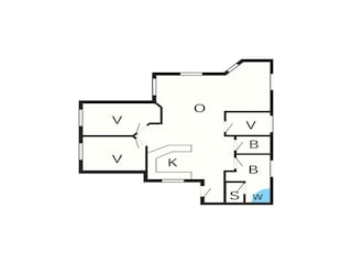 Casa de vacaciones Bork Havn Plano de planta 3