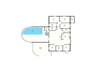 Casa de vacaciones Bagenkop Plano de planta 39