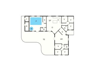 Holiday house Løkken Floor Plan 3