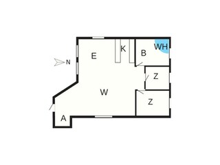 Ferienhaus Binderup Strand Grundriss 41
