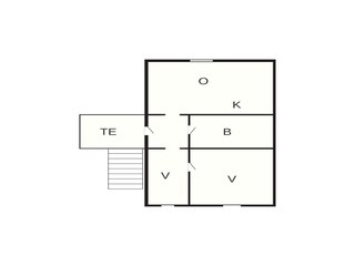 Appartement Havneby Plan d'étage 45
