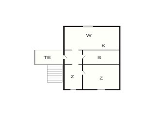Appartamento Havneby Pianta del piano 45