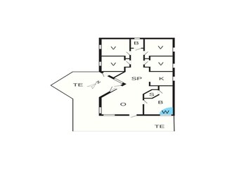 Ferienhaus Snogebæk Grundriss 25