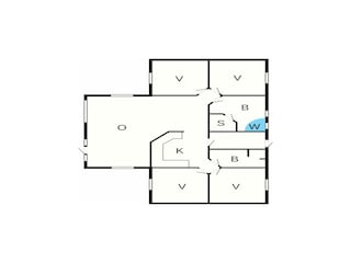 Ferienhaus Sønderballe Grundriss 5