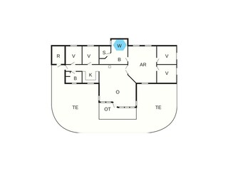 Casa per le vacanze Kramnitse Pianta del piano 41