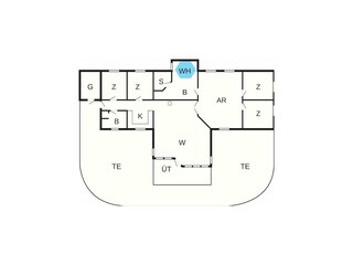 Maison de vacances Kramnitse Plan d'étage 42