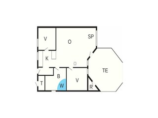 Vakantiehuis Otterndorf Grondplan 17