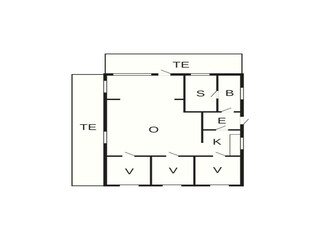 Casa de vacaciones Spodsbjerg Plano de planta 24