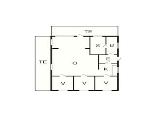 Casa per le vacanze Spodsbjerg Pianta del piano 24