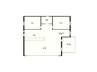 Casa per le vacanze Gjern Pianta del piano 23