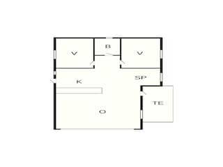 Ferienhaus Gjern Grundriss 23