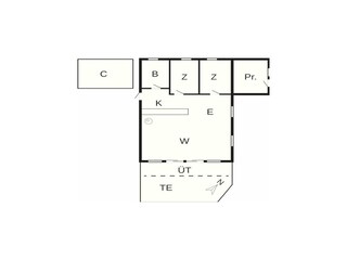 Maison de vacances Broager Plan d'étage 8