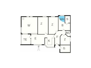Holiday house Henne Strand Floor Plan 49