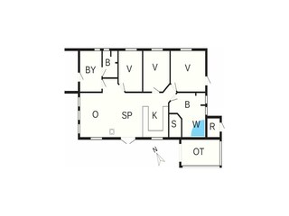 Holiday house Bork Havn Floor Plan 7
