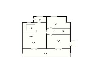 Apartamento Skagen Plano de planta 43