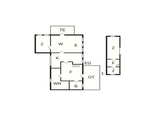 Casa de vacaciones Thisted Plano de planta 31