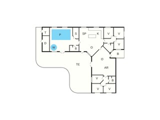 Casa de vacaciones Bagenkop Plano de planta 4