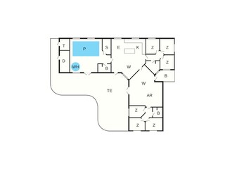 Casa de vacaciones Bagenkop Plano de planta 3