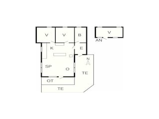 Vakantiehuis Harboøre Grondplan 37