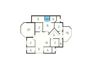 Vakantiehuis Otterndorf Grondplan 4