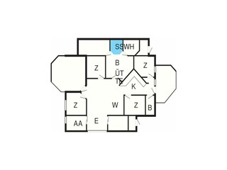 Holiday house Otterndorf Floor Plan 4