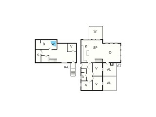 Holiday house Eskov Strandpark Floor Plan 8