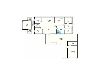 Ferienhaus Skaven Strand Grundriss 3