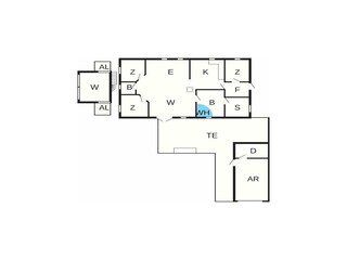 Ferienhaus Skaven Strand Grundriss 4