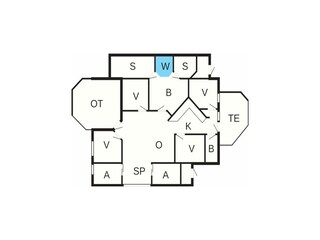 Casa per le vacanze Otterndorf Pianta del piano 25