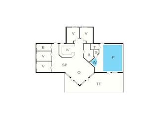 Ferienhaus Gilleleje Grundriss 4