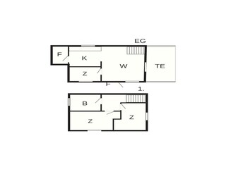 Maison de vacances Havneby Plan d'étage 7