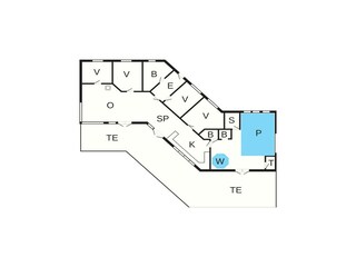 Casa per le vacanze Saltum Pianta del piano 3
