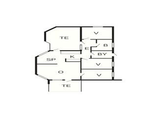 Casa per le vacanze Sømarken Pianta del piano 14