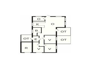 Maison de vacances Sønderballe Plan d'étage 47